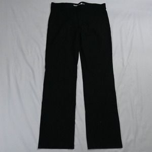 Betabrand Large Black Ponte Pull On W0076 Straight Dress Pant Yoga Pants